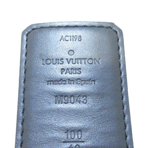 LOUIS VUITTON Ceinture LV Initials Black Gray - Belt 362-071925 - Picture 5 of 5